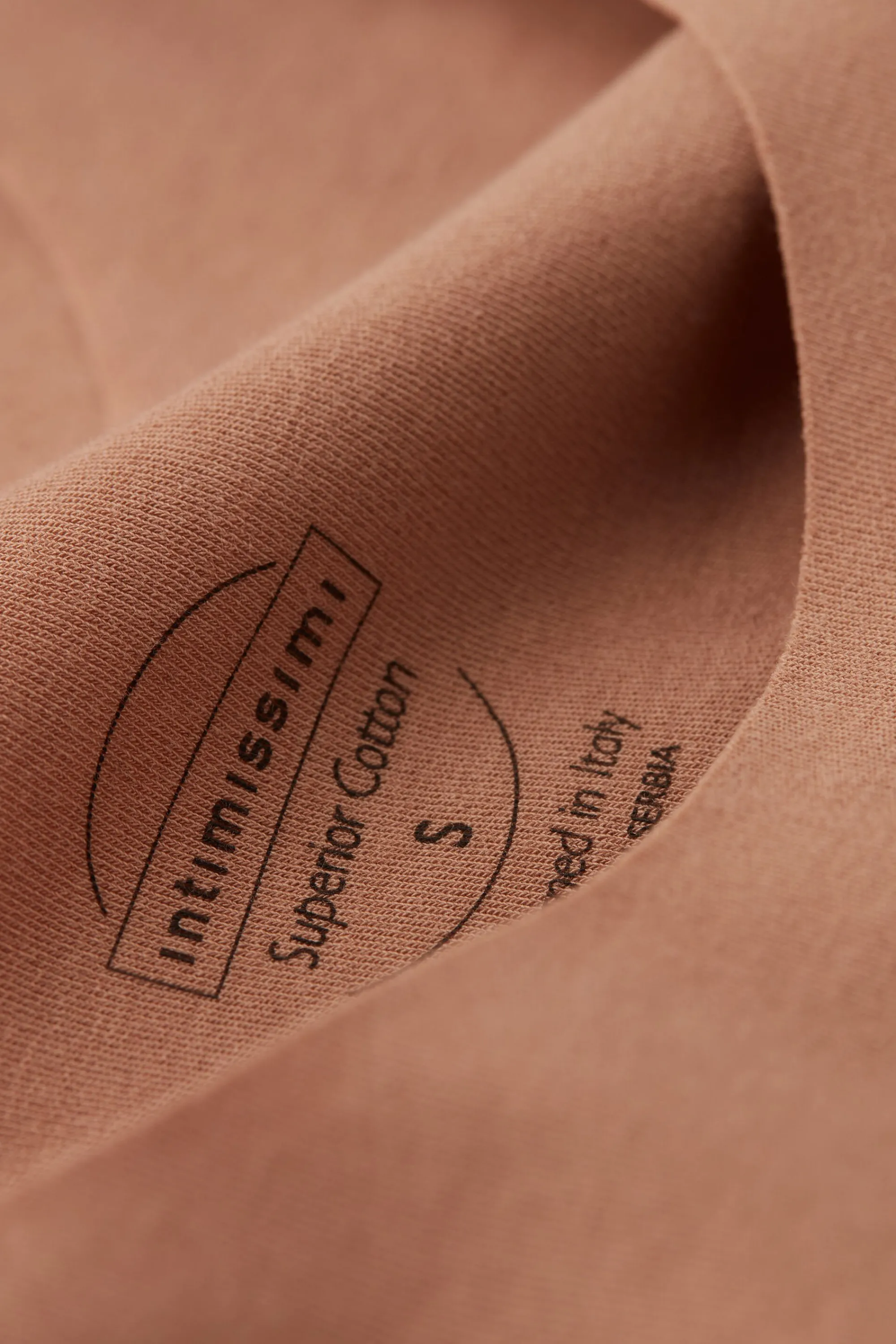 Intimissimi Canotta Scollo Tondo in Cotone Taglio Vivo