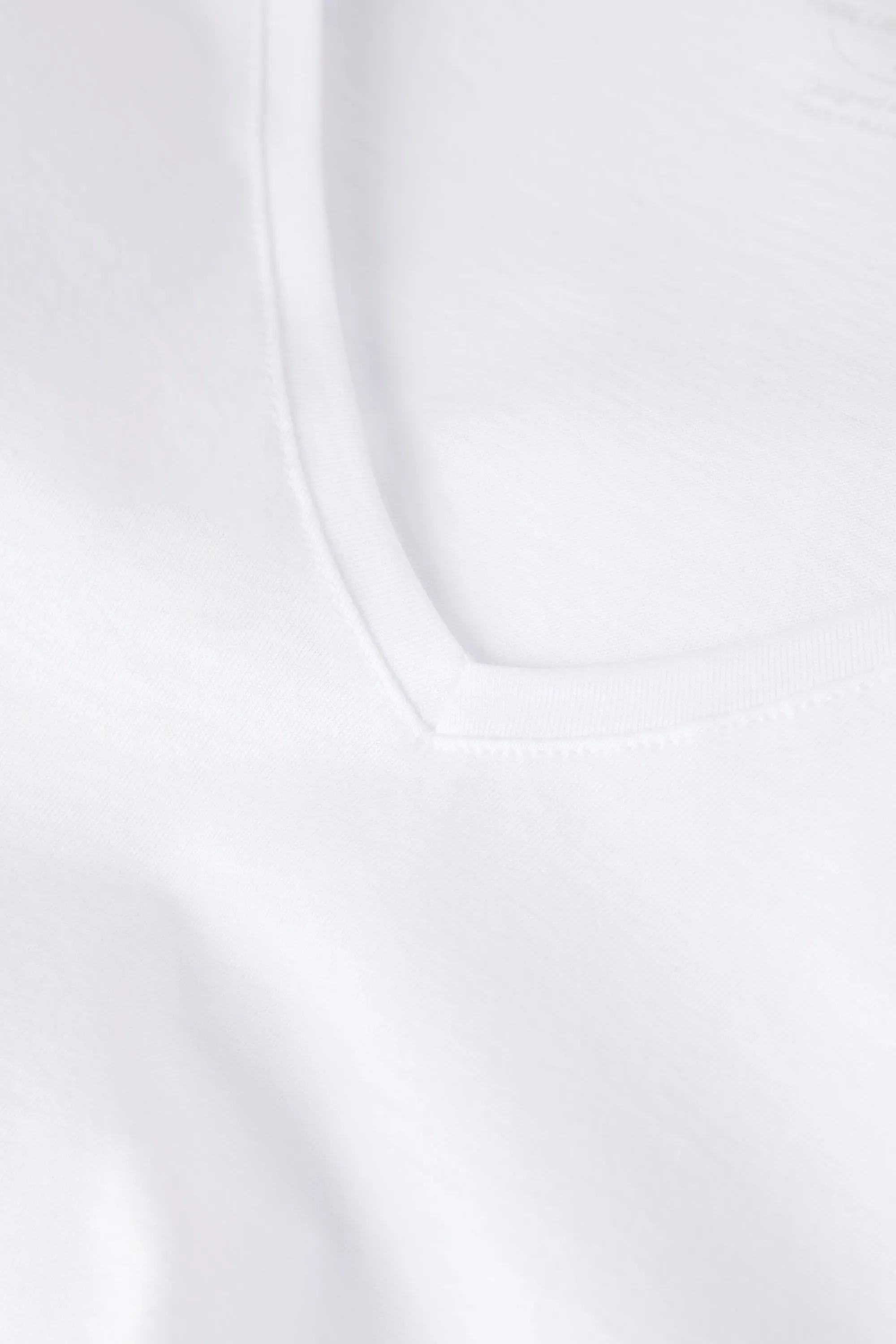 Intimissimi Maglia Manica Corta con Scollo a V in Cotone Ultrafresh