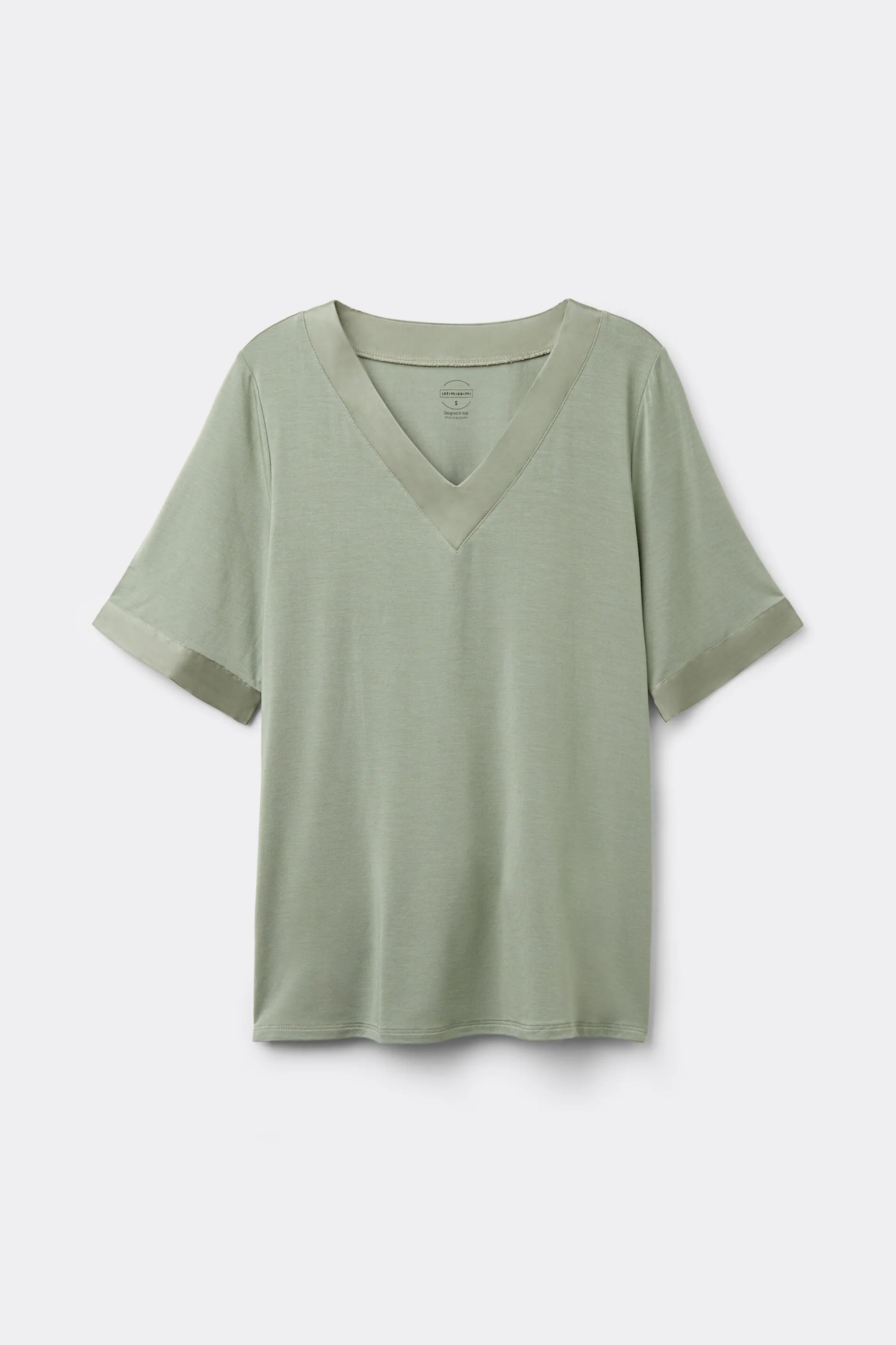 Intimissimi Maglia Manica Corta in Modal Satin Details