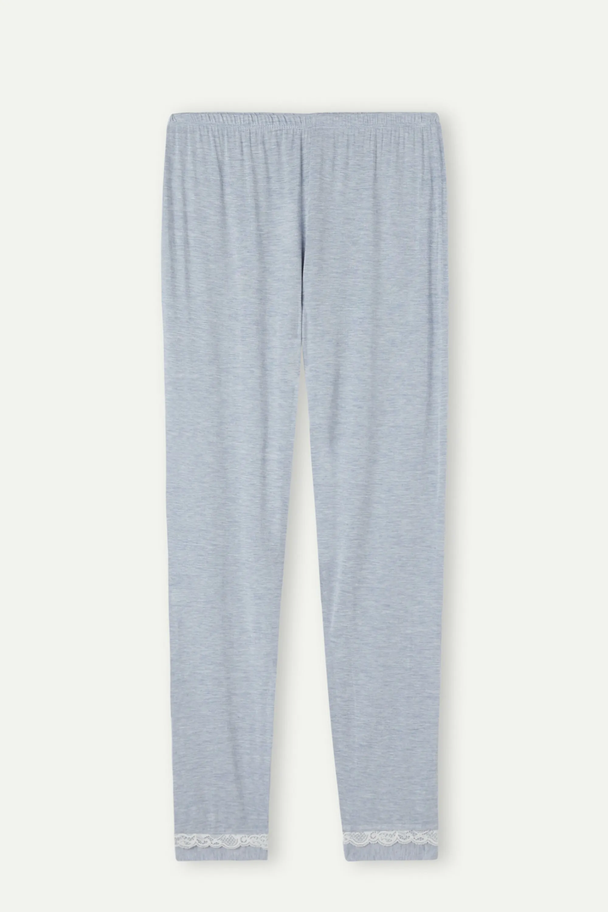 Intimissimi Pantalone Lungo in Modal con Dettagli in Pizzo
