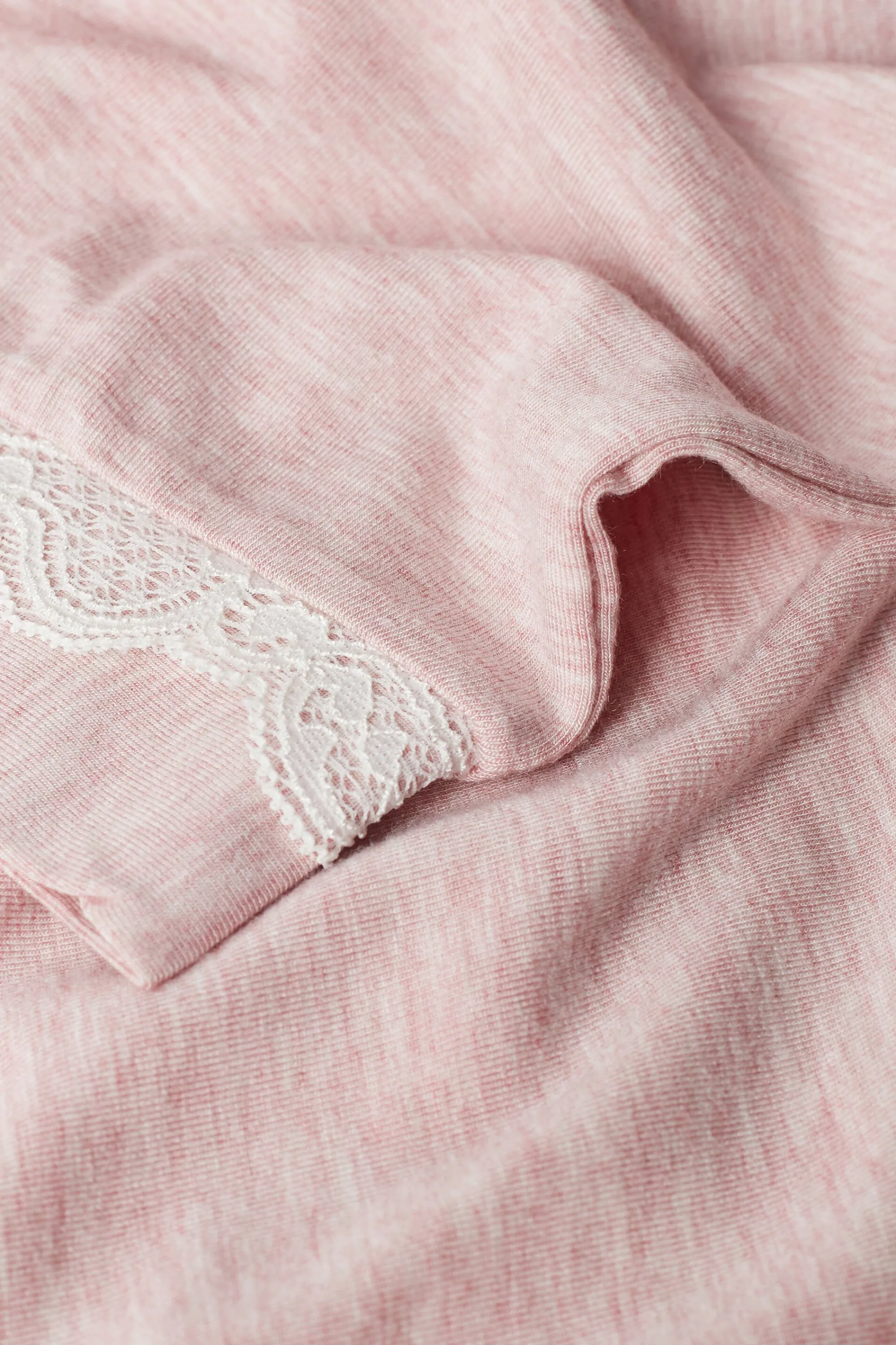 Intimissimi Pantalone Lungo in Modal con Dettagli in Pizzo